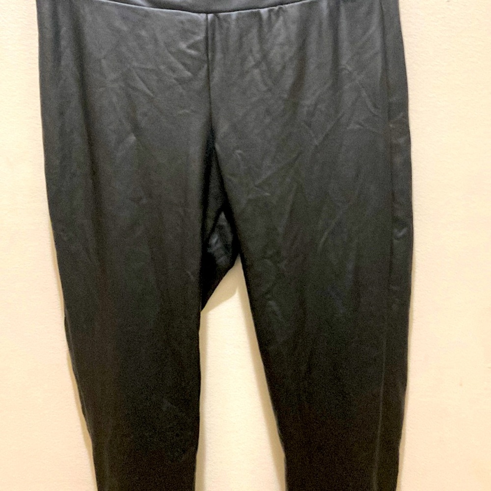 Leather tights